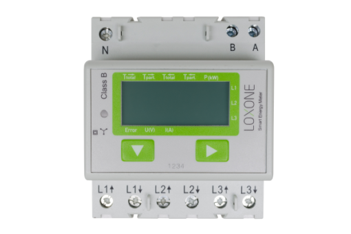 Loxone Modbus Energiezähler 3-Phasig