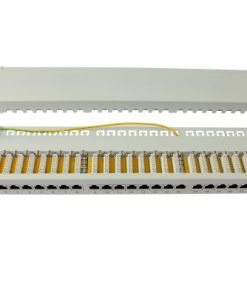 Patch Panel 24xTP, CAT6A, 500Mhz, 19"