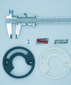 Aufbaugehäuse 10mm für Loxone Präsenzmelder für Aufputzinstallation