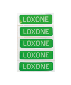 Loxone Aufkleber