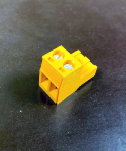 Leiterplattenstecker 2pol. orange