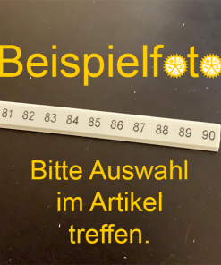 Beschriftung für Reihenklemmen (Phoenix Contact ZBF 5)