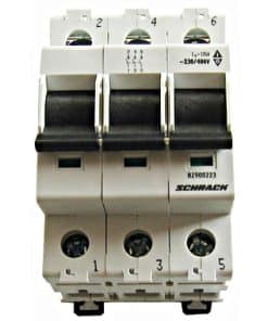 Hauptlasttrennschalter, isoliert, 63A, 3-polig