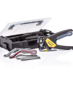 JOKARI Abisolier- und Crimpzange QUADRO Plus (inkl. Ratsche) Koffer-Set