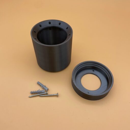 Aufbauadapter Loxone-Einbauspots (Einbau Umbau zu Aufbau) Höhe: 106mm (auch für Dachschrägen) – Bild 6