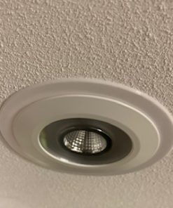 Adapterrahmen für Loxone Spots bei grösseren Löchern (Loch: 86-100mm), Außen: 105mm