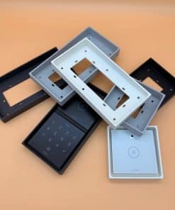 Loxone Intercom/NFC Wetterschutzgehäuse aus Aluminium - Höhe: 25mm