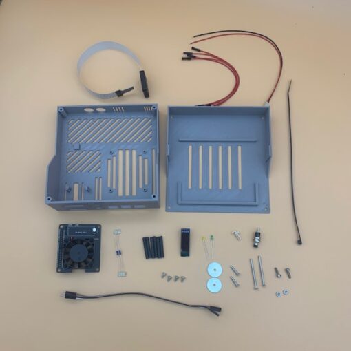RASPI-19-2 - Gehäuse für Raspberry Pi4 mit Display, Lüfter,usw – Bild 2