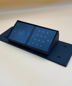 Loxone Intercom Adapterplatte gewinkelt für Siedle Gehäuse GU 611-3/1-0