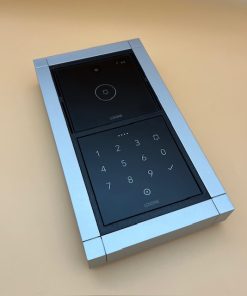 Loxone Intercom Adapterplatte für Siedle Vario Aufputz-Gehäuse 2-Fach
