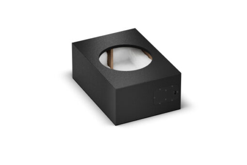 Loxone Gehäuse für 10” Install Speaker schwarz / weiss