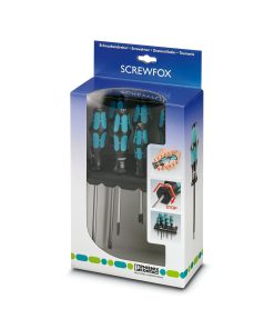 Schraubendreher-Set, Schlitz/Kreuz-Pozidriv®, 6-tlg, inkl. Rack SF-SL/PZ SET - Werkzeug-Set 1212542