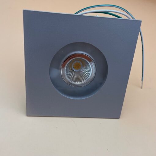 Aluminium Frontblende eckig für Loxone Spots (in RAL Wunschfarbe) – Bild 5