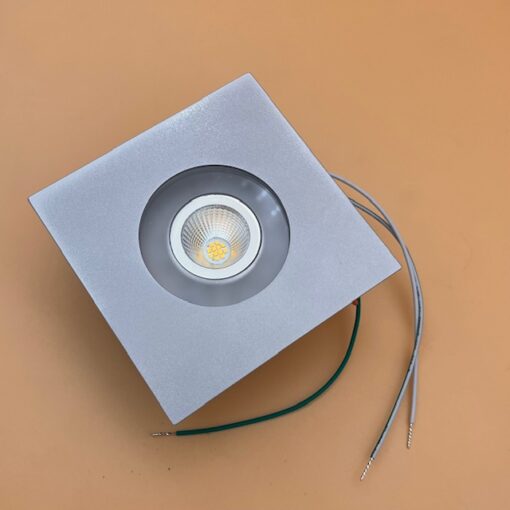 Aluminium Frontblende eckig für Loxone Spots (in RAL Wunschfarbe) – Bild 4