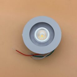 Aluminium Frontblende rund für Loxone Spots (in RAL Wunschfarbe)