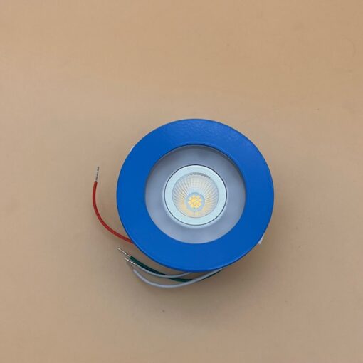 Aluminium Frontblende rund für Loxone Spots (in RAL Wunschfarbe) – Bild 3