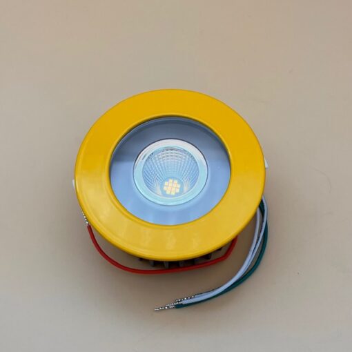 Aluminium Frontblende rund für Loxone Spots (in RAL Wunschfarbe) – Bild 2