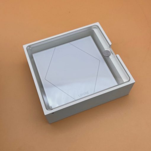 Loxone Touch/NFC/Flex Wetterschutzgehäuse aus Aluminium mit Glastür - Höhe: 35mm – Bild 2