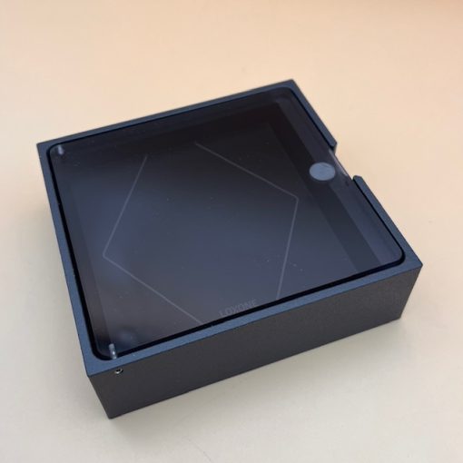 Loxone Touch/NFC/Flex Wetterschutzgehäuse aus Aluminium mit Glastür - Höhe: 35mm