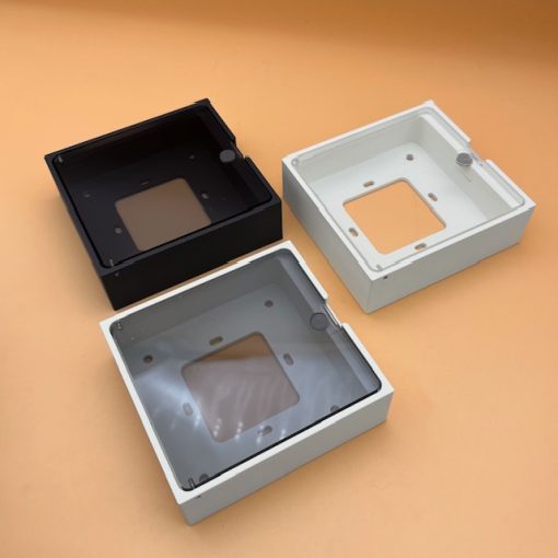 Loxone Touch/NFC/Flex Wetterschutzgehäuse aus Aluminium mit Glastür - Höhe: 35mm – Bild 8