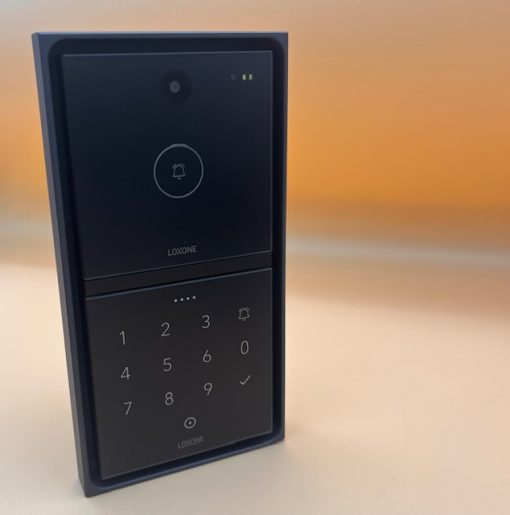 Aluminium Loxone Intercom/NFC Adapter schräg für Direktmontage auf der Wand – Bild 7