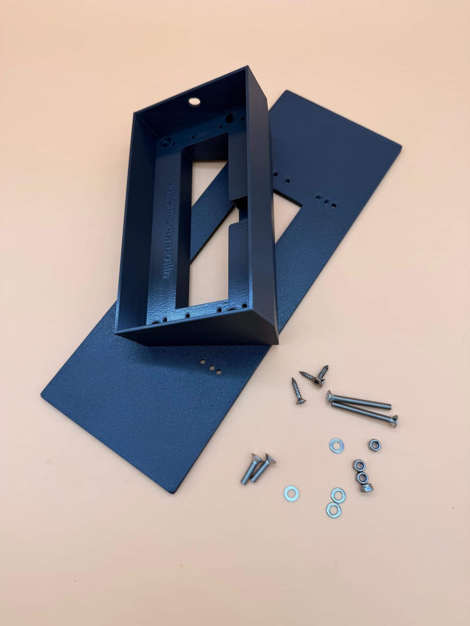 Balter EVO AP Adapterplatte gewinkelt für Siedle Gehäuse GU 611-3/1-0 – Bild 5