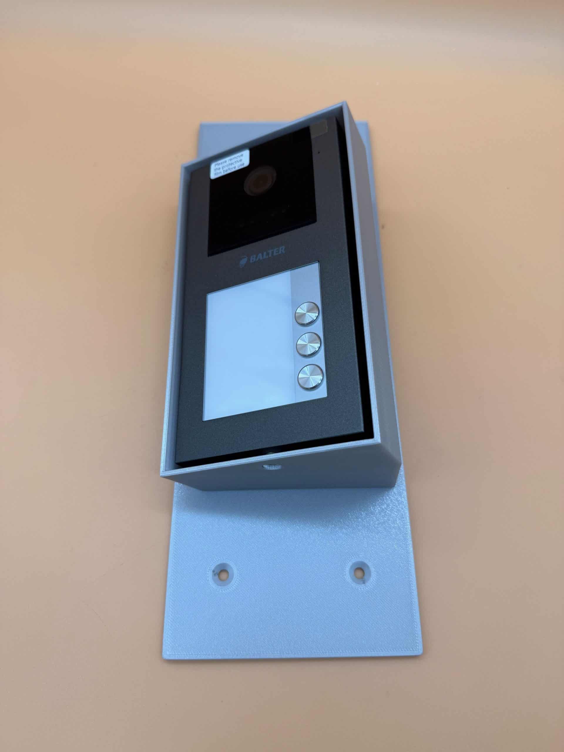 Balter EVO AP Adapterplatte gewinkelt für Siedle Gehäuse GU 611-3/1-0 – Bild 3