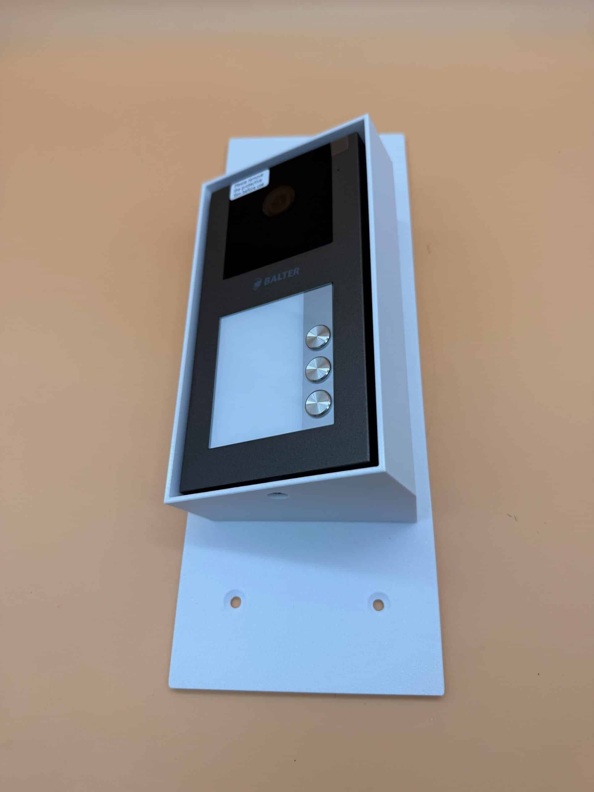 Balter EVO AP Adapterplatte gewinkelt für Siedle Gehäuse GU 611-3/1-0 – Bild 6