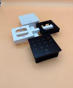 Aufbaugehäuse 18mm/25mm für Loxone Touch Pure/Flex/NFC passend zum Loxone Rahmen