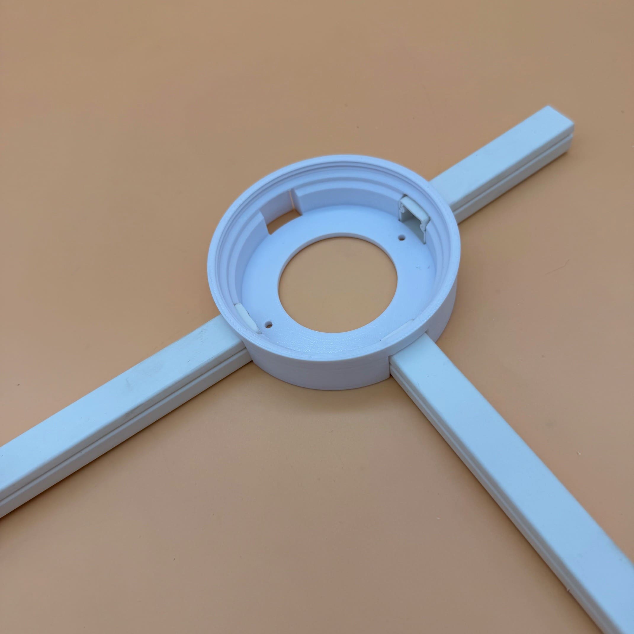 Aufbauadapter Loxone-Einbauspots Höhe: 68mm (Einbau Umbau zu Aufbau, auch für Dachschrägen) – Bild 13