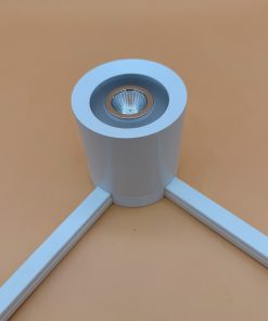 Aufbaugehäuse 18mm für Loxone Ceiling Spot für Aufputzinstallation (Kabelkanal) - 90 Grad