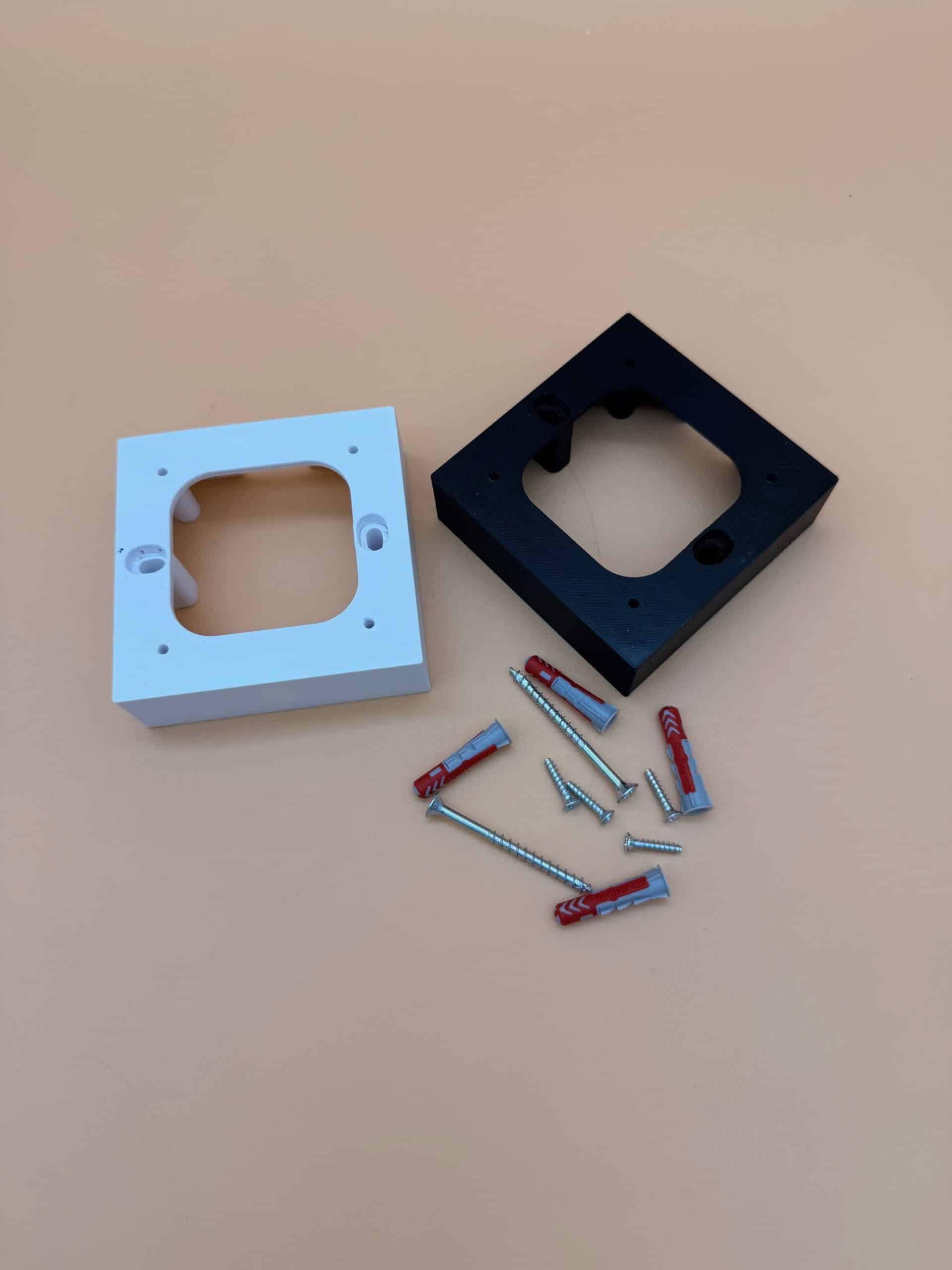 Aufbaugehäuse 18mm/25mm für Loxone Touch Pure/Flex/NFC passend zum Loxone Rahmen – Bild 7