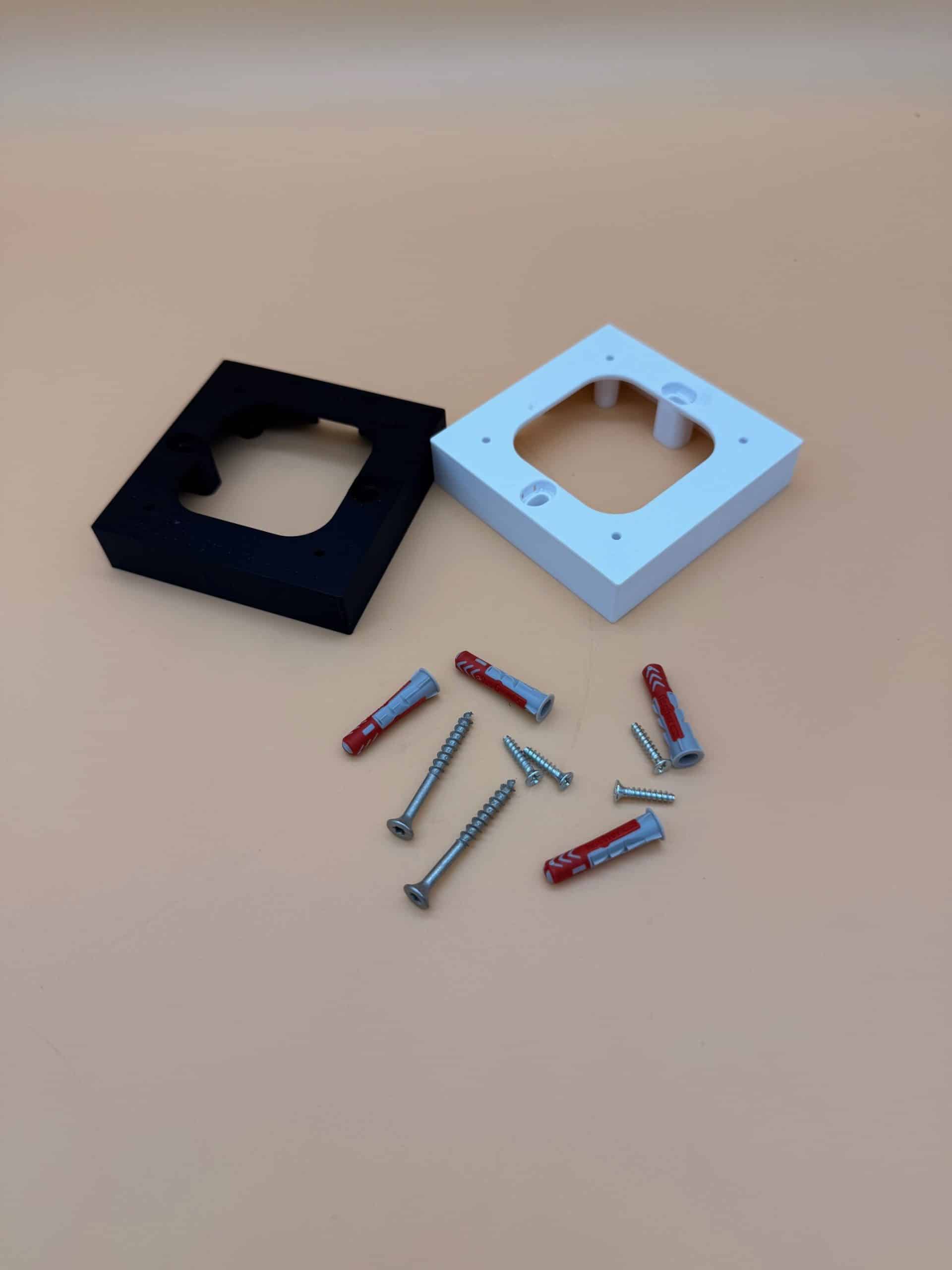 Aufbaugehäuse 18mm/25mm für Loxone Touch Pure/Flex/NFC passend zum Loxone Rahmen – Bild 6