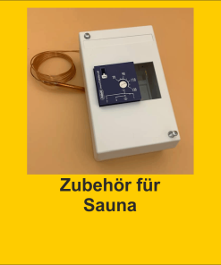 Zubehör für Sauna