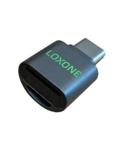 Loxone USB-C Micro-SD Karten Adapter