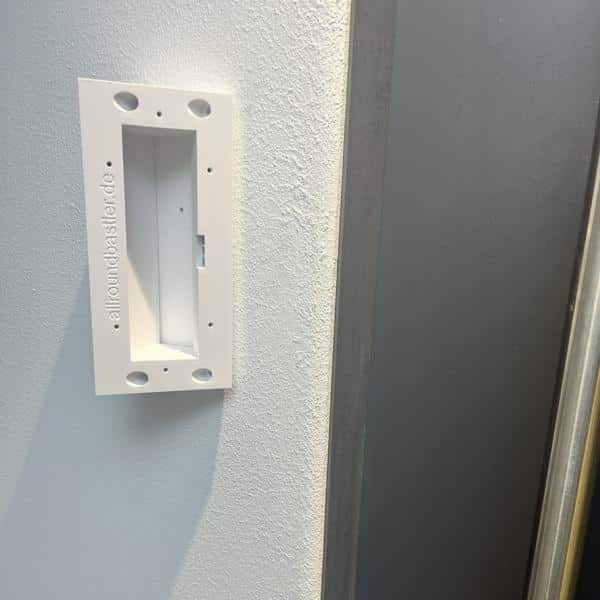 Loxone Intercom/NFC Adapter schräg für Direktmontage auf der Wand ohne Wetterschutz aus Kunststoff – Bild 5