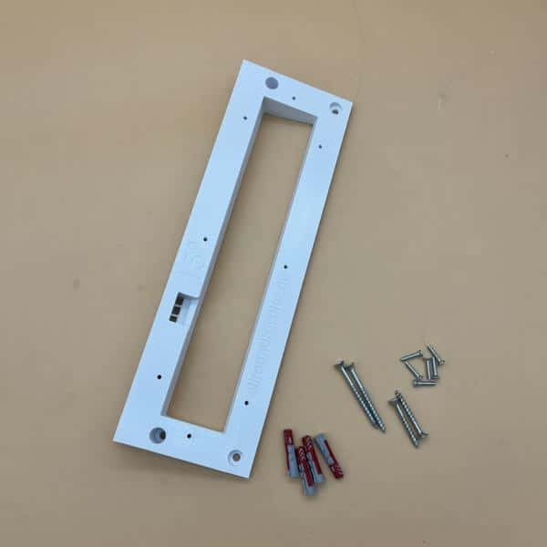 Loxone Intercom/NFC Adapter schräg für Direktmontage auf der Wand ohne Wetterschutz aus Kunststoff – Bild 2