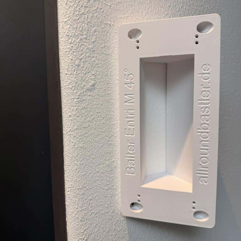 Balter EVO Entri M Adapter schräg für Direktmontage auf der Wand aus Kunststoff – Bild 17