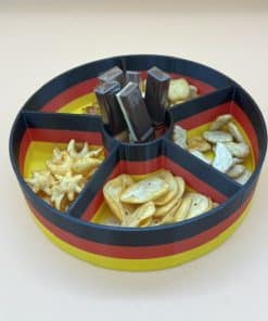 Snackschale in Landesflaggen - Farben