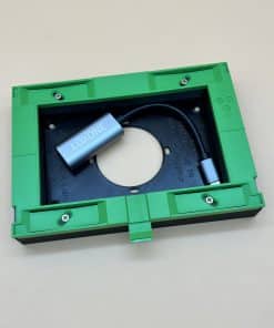 Adapter Loxone Wall Display 10" für Schalterdose und für LAN Adapter