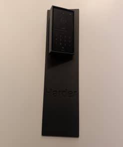 Aluminium Blende mit Schrägadapter 25 Grad für Intercom / NFC / Flex – Bild 12