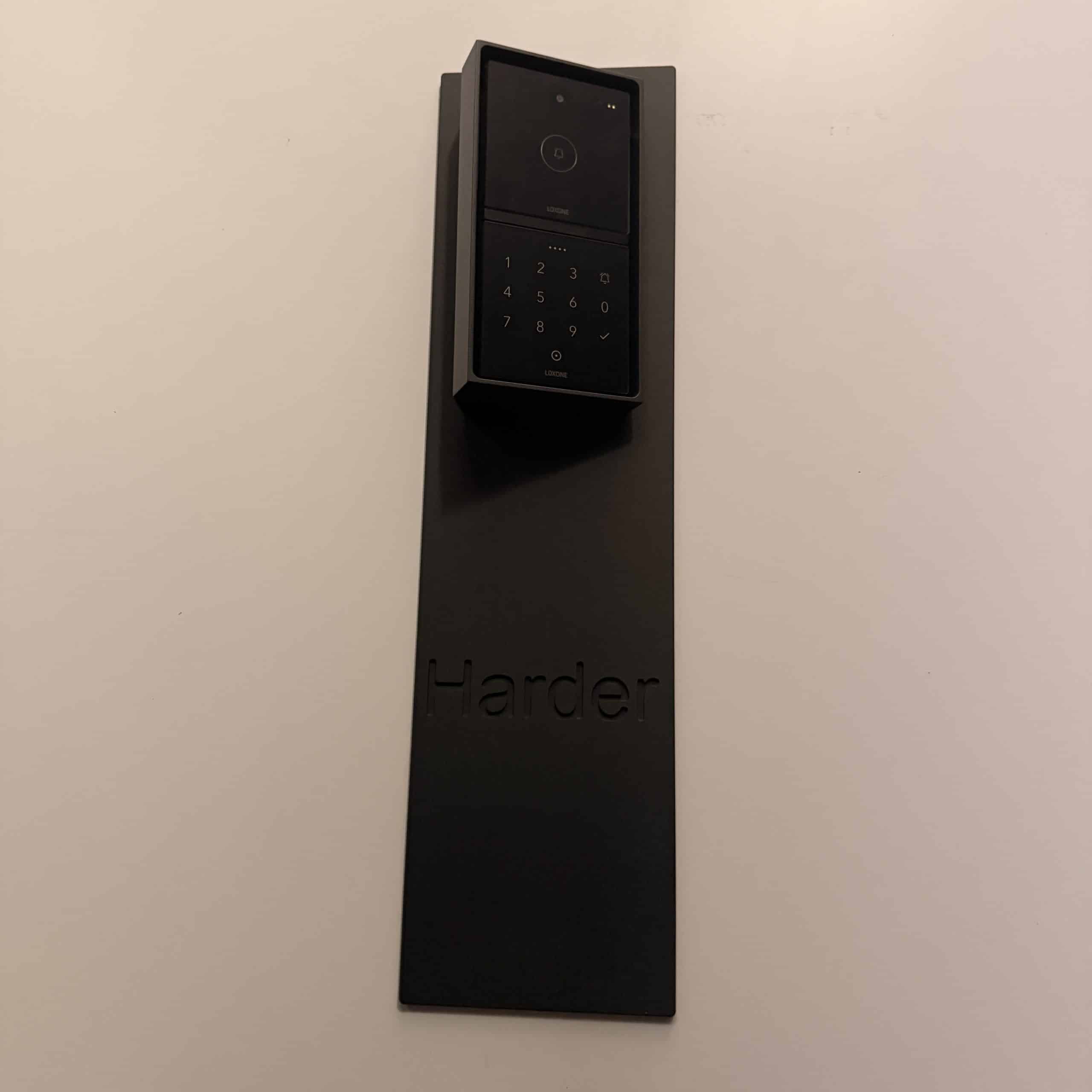 Aluminium Blende mit Schrägadapter 25 Grad für Intercom / NFC / Flex – Bild 12