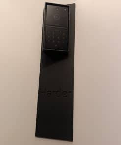 Aluminium Blende mit Schrägadapter 25 Grad für Intercom / NFC / Flex – Bild 11