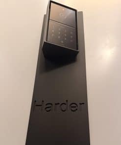 Aluminium Blende mit Schrägadapter 25 Grad für Intercom / NFC / Flex – Bild 10