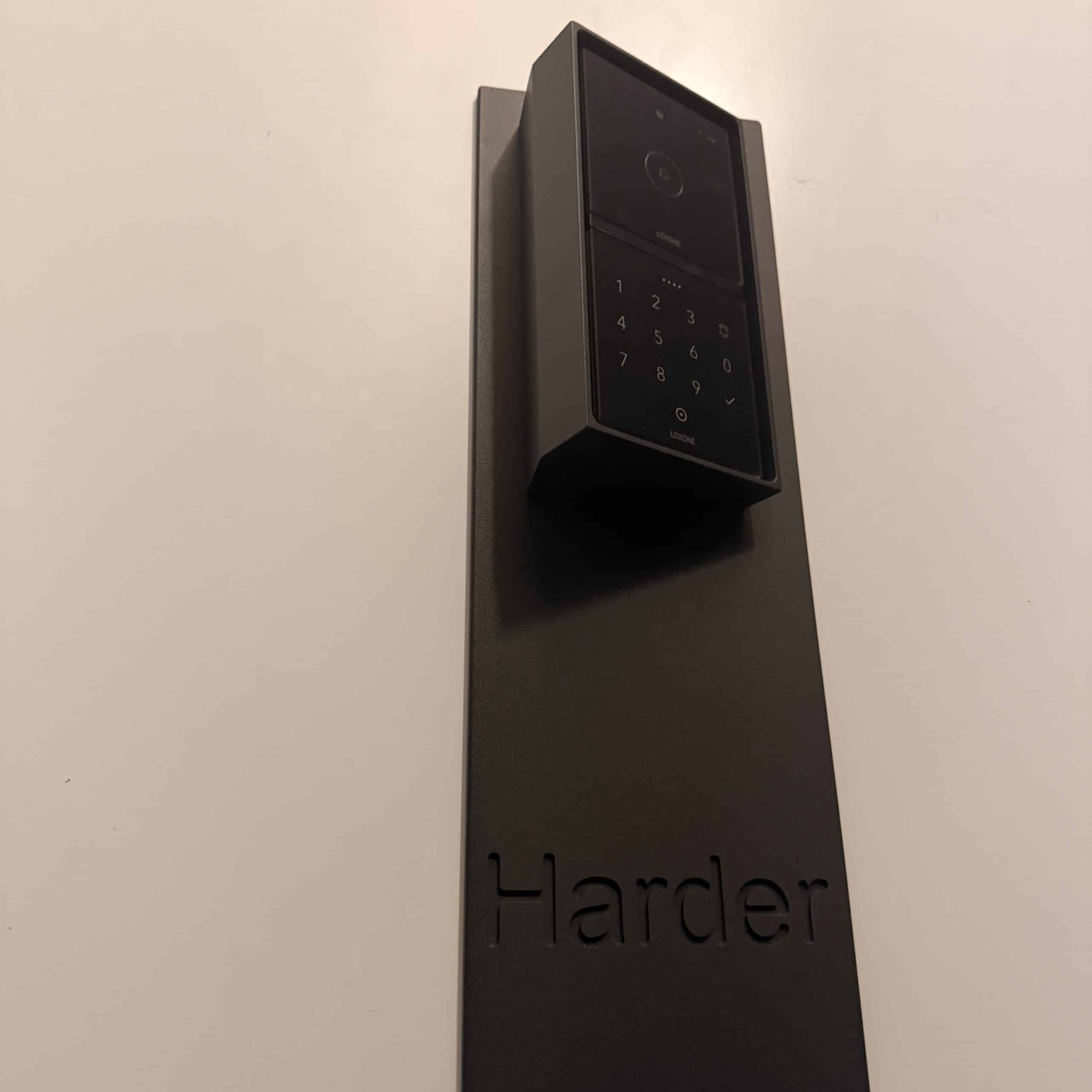 Aluminium Blende mit Schrägadapter 25 Grad für Intercom / NFC / Flex – Bild 9