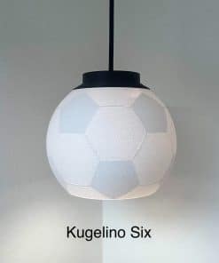 Kugelino weiss Six - Die modulare 24V Hängeleuchte