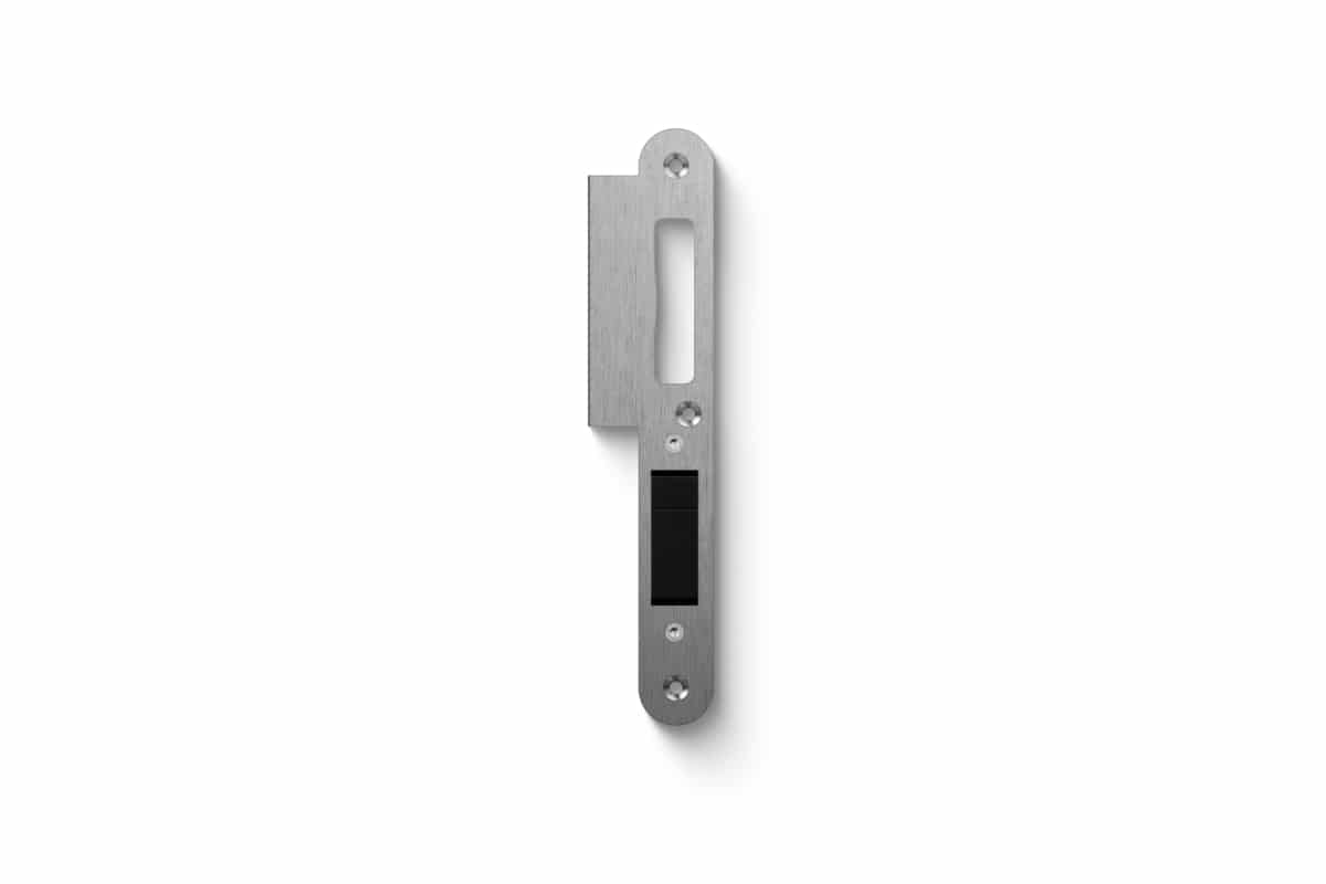 Loxone Lappenschließblech rechts 190x24x3 mm für Door Lock Air Inductive