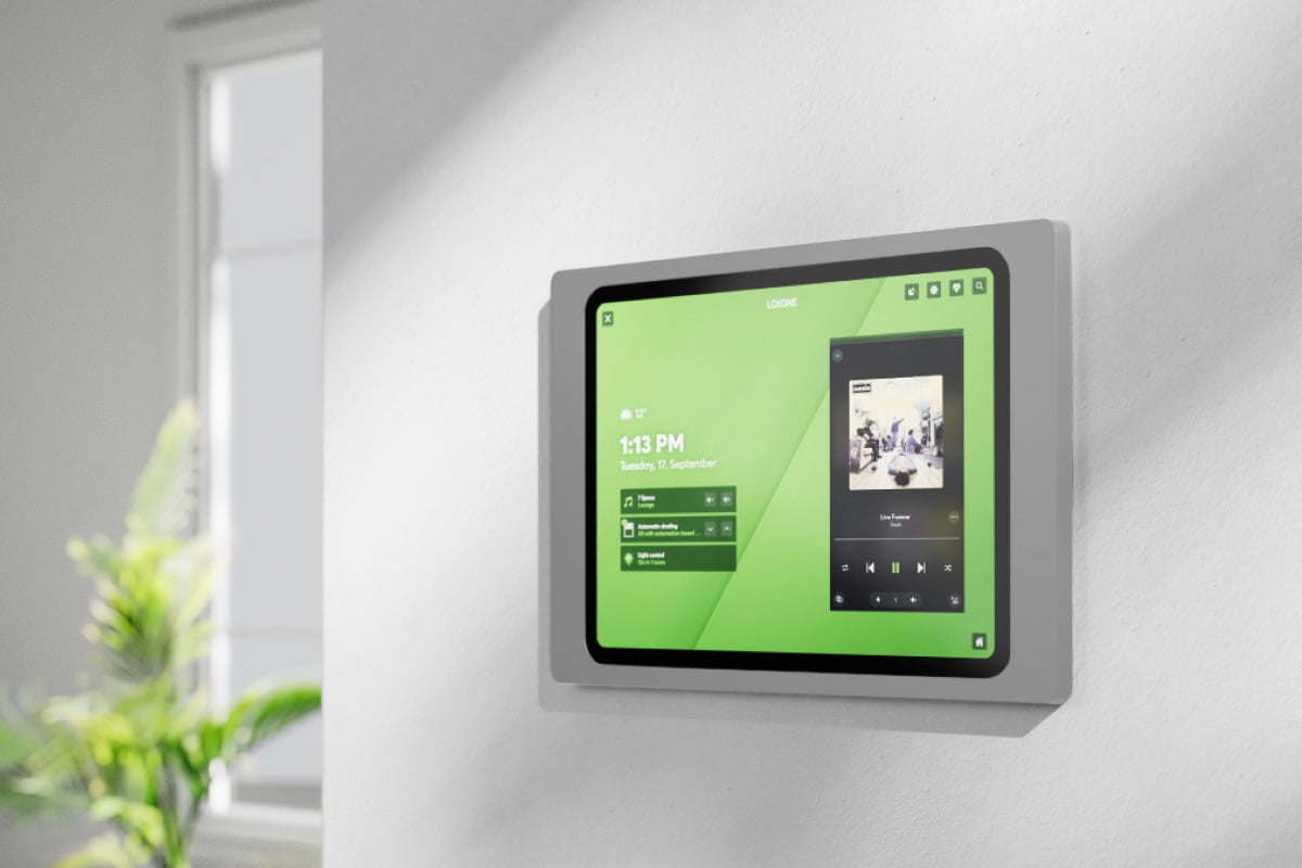 Loxone iPad Wallmount 10,9″ Silber – Bild 4