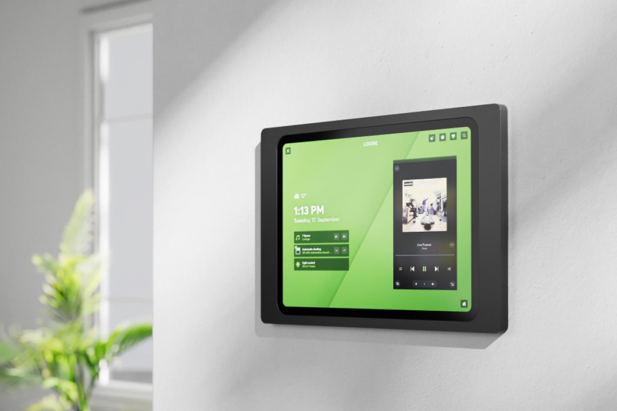 Loxone iPad Wallmount 10,9″ Anthrazit – Bild 3
