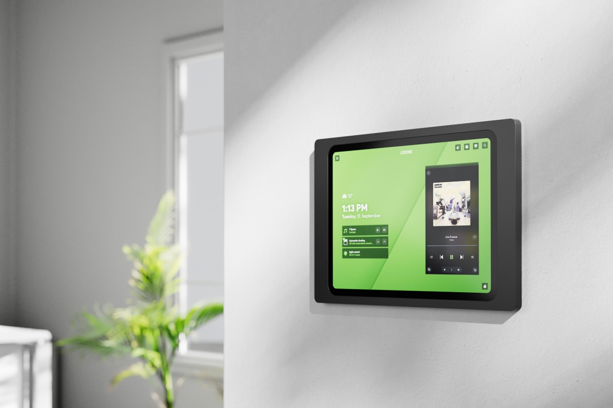 Loxone iPad Wallmount 10,9″ Anthrazit – Bild 4